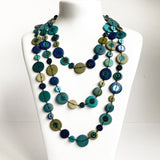 Caracol 1201TEA Teal Endless Necklace