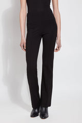 Lyssé Elysse 2288BK Black Wide Leg Stretch Ponte Pant