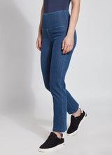 Lyssé 6176MW Lyden Mid-Wash Straight Leg Jeans