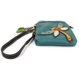 Chala 827DF7 DRAGONFLY Turquoise Crossbody Cell Phone Purse
