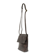 Joy Susan L8060-63 Dark Oak Aimee Front Flap Crossbody Handbag