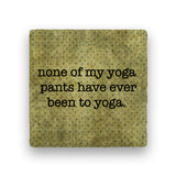 Paisley & Parsley PS-030 YOGA Polka Spots Marble Coaster