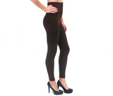 Elietian ET2001CHOC CHOCOLATE Full Length Regular Fit One Size Legging