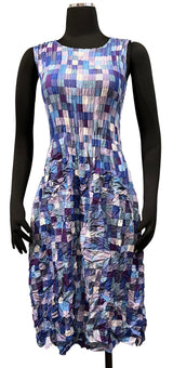 Alquema AD545DEP DEPPO Sleeveless Smash Pocket Dress