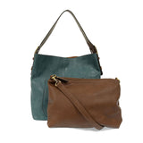 Joy Susan L8008-112 TEAL-ISH Hobo Bag