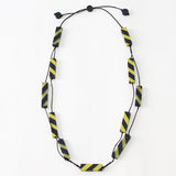 Sylca AE20N11 Lime & Navy Alicia Necklace