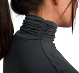 Necessitees M5112B Black Turtleneck