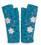 Rising Tide PRIMROSE LAPIS Fleece Fingerless Gloves