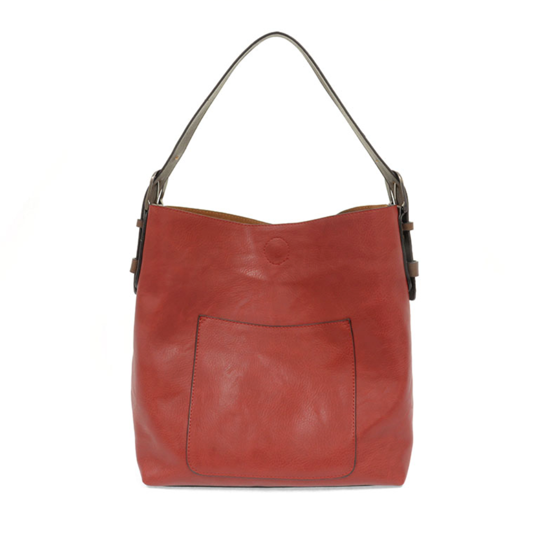Joy Susan L8008-85S Scarlet Hobo Bag