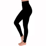 Elietian ET2001BK BLACK FULL One Size Full Legging