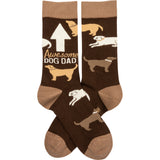 Primitives 105937 "Awesome Dog Dad" Socks