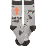 Primitives 105938 "Awesome Cat Mom" Socks