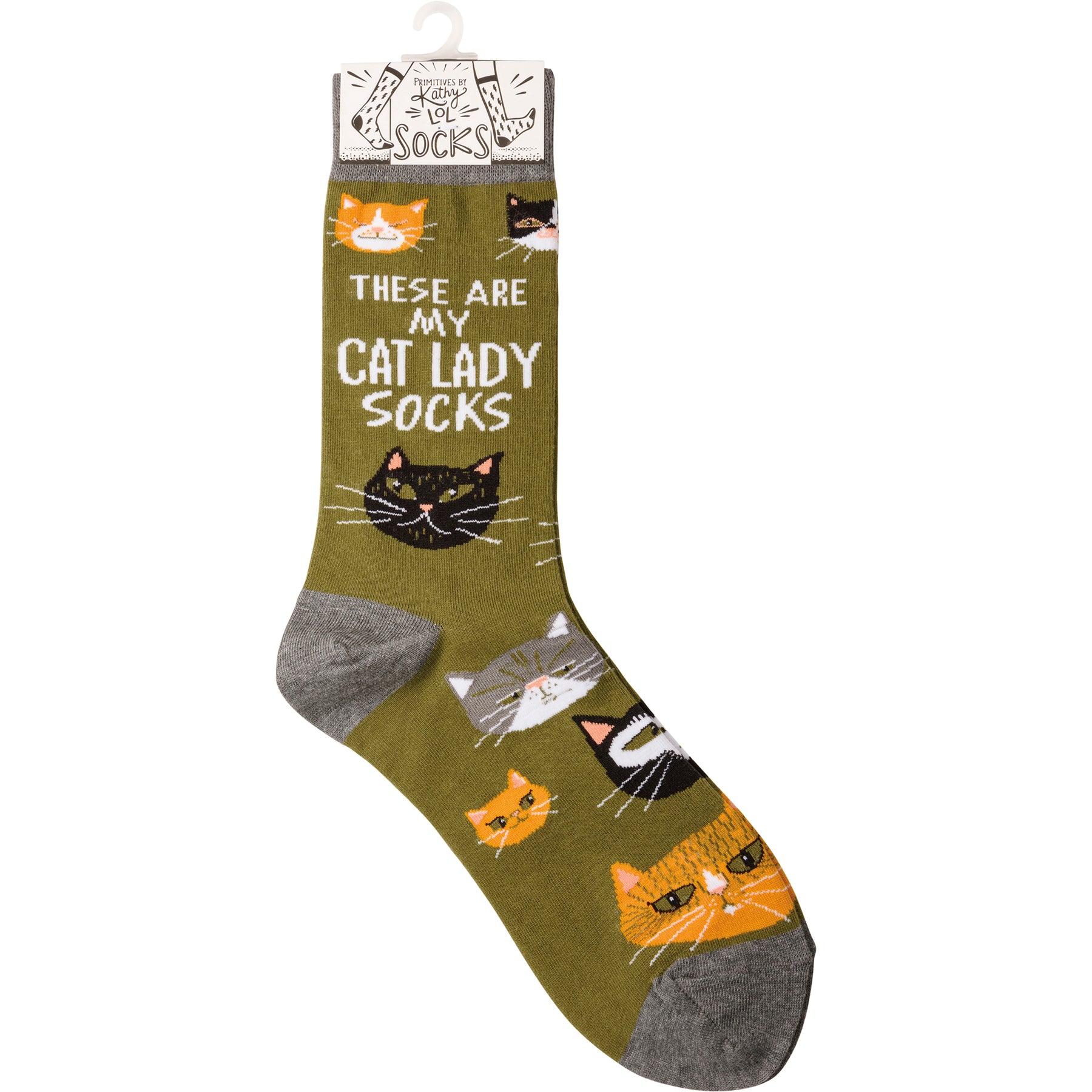 Primitives 109672 Cat Lady Socks