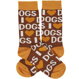 Primitives 117846 I Love Dogs Unisex Socks