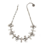 Chanour 1540 Handmade Scream Pewter Necklace