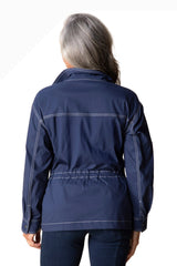 Habitat 17948NV NAVY Cool Tech Zip and Snap Chatham Jacket