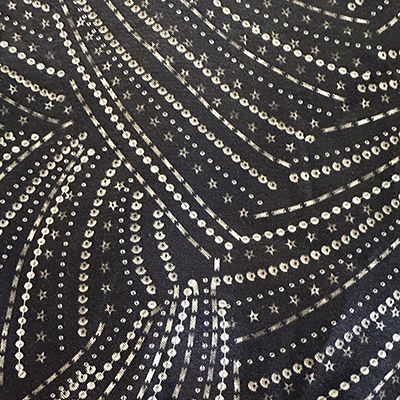 Salaam KSI22-2002 BEADED SWIRL Flippy Skirt