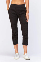 XCVI 22370BK Black Geyser Crop Pant