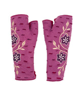 Rising Tide RTPC PRIMROSE CALYX One Size Cotton Jersey Fleece Lined Fingerless Gloves