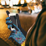 RainCaper G-M57 Tiffany Dragonfly One Size Womens Touch Screen Gloves