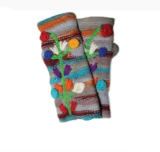 Kathmandu Imports WL-259GY GREY One Size Wool Hand Warmers