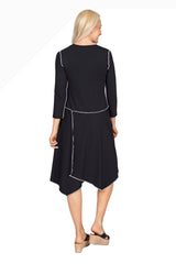 Olivia By Habitat 320511BK BLACK Essential Knits All Year Dress
