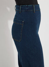 Lyssé M3209IN INDIGO Erin High Waist Wide Leg Denim Jeans