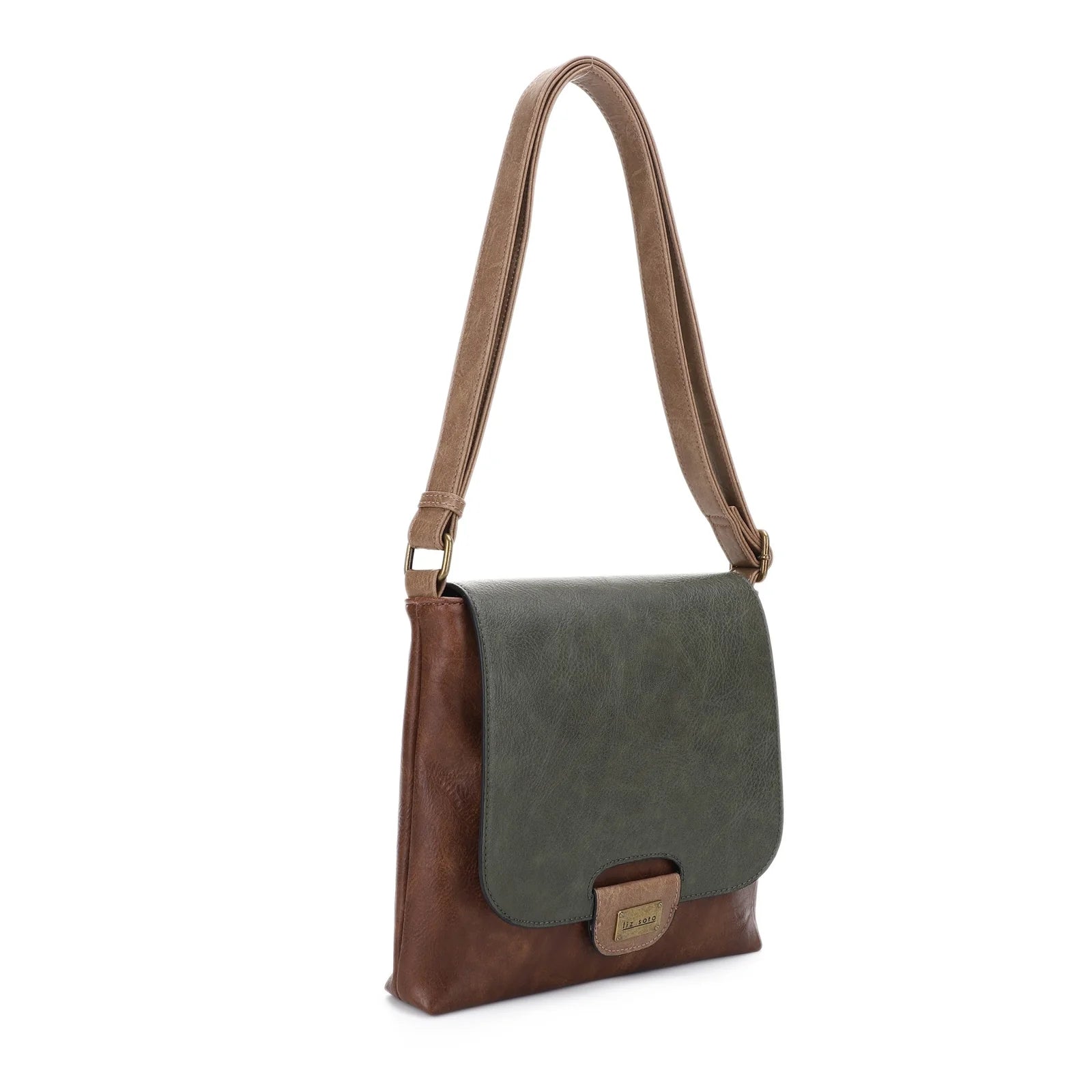 Liz Soto 3261OV OLIVE Amy Crossbody Bag