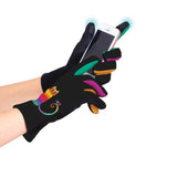 RainCaper G-LB04 Laurel Burch Rainbow Cat One Size Texting Gloves