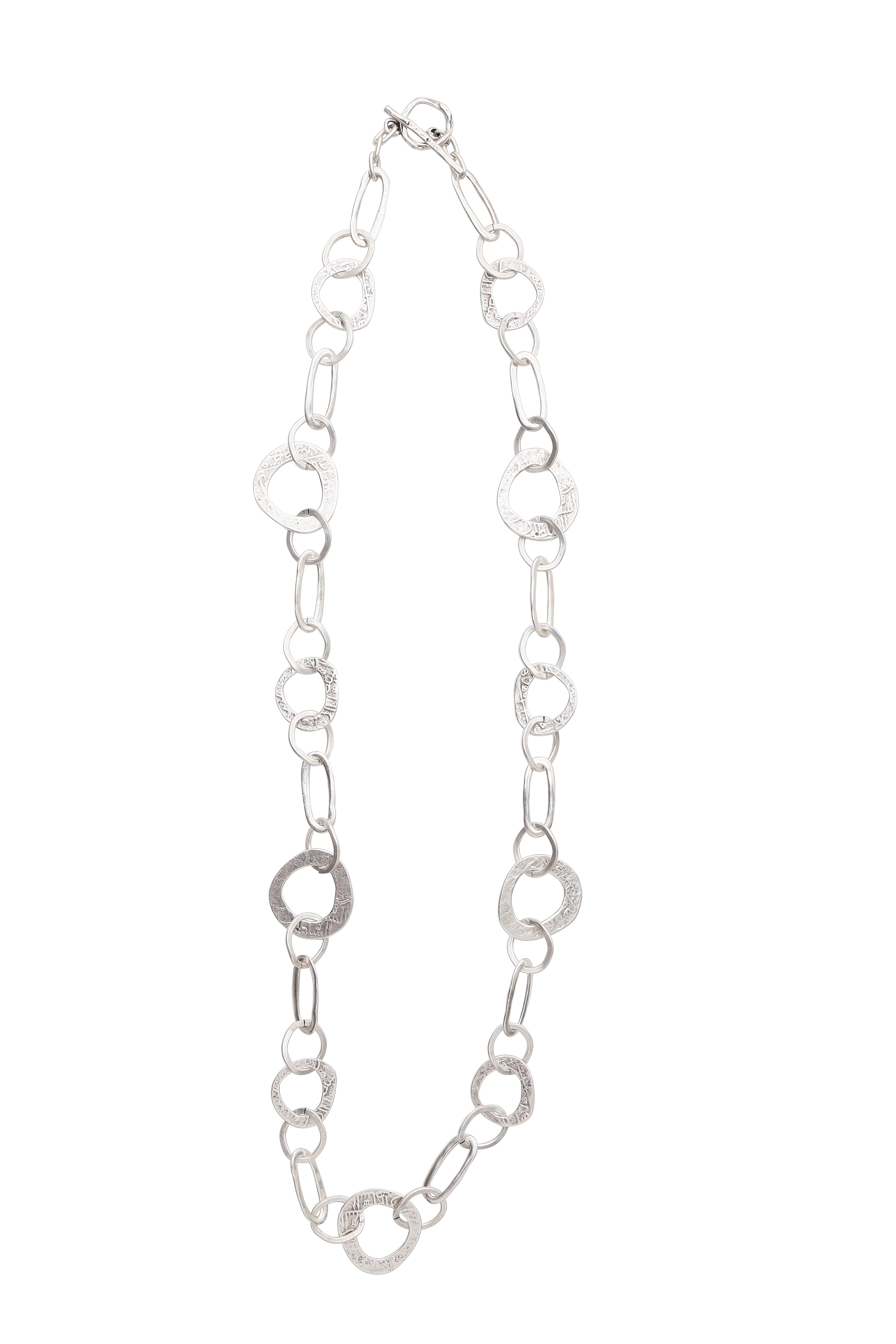 Chanour 3970 Handmade Silver Plated Pewter Necklace