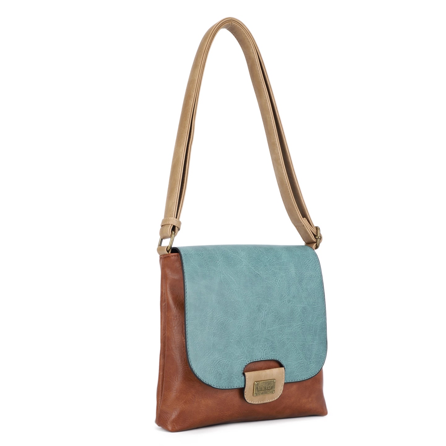 Liz Soto 3261TL TEAL Amy Crossbody Bag
