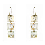 Whitney Designs E3553 Brass, Sterling, A Touch of Silver Earrings