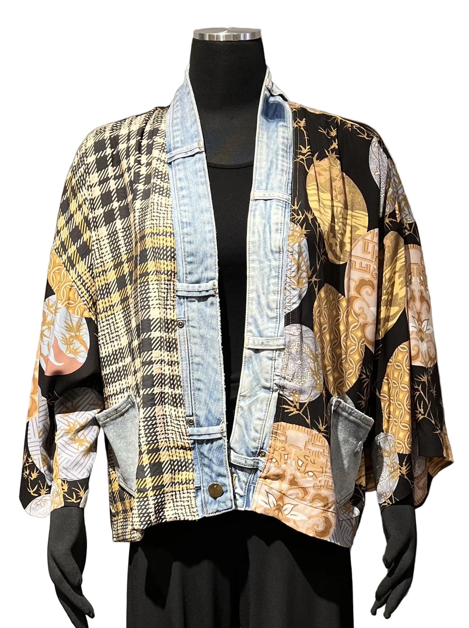 Shannon Passero 5262PM Plaid Mix One Size Karol Cardigan