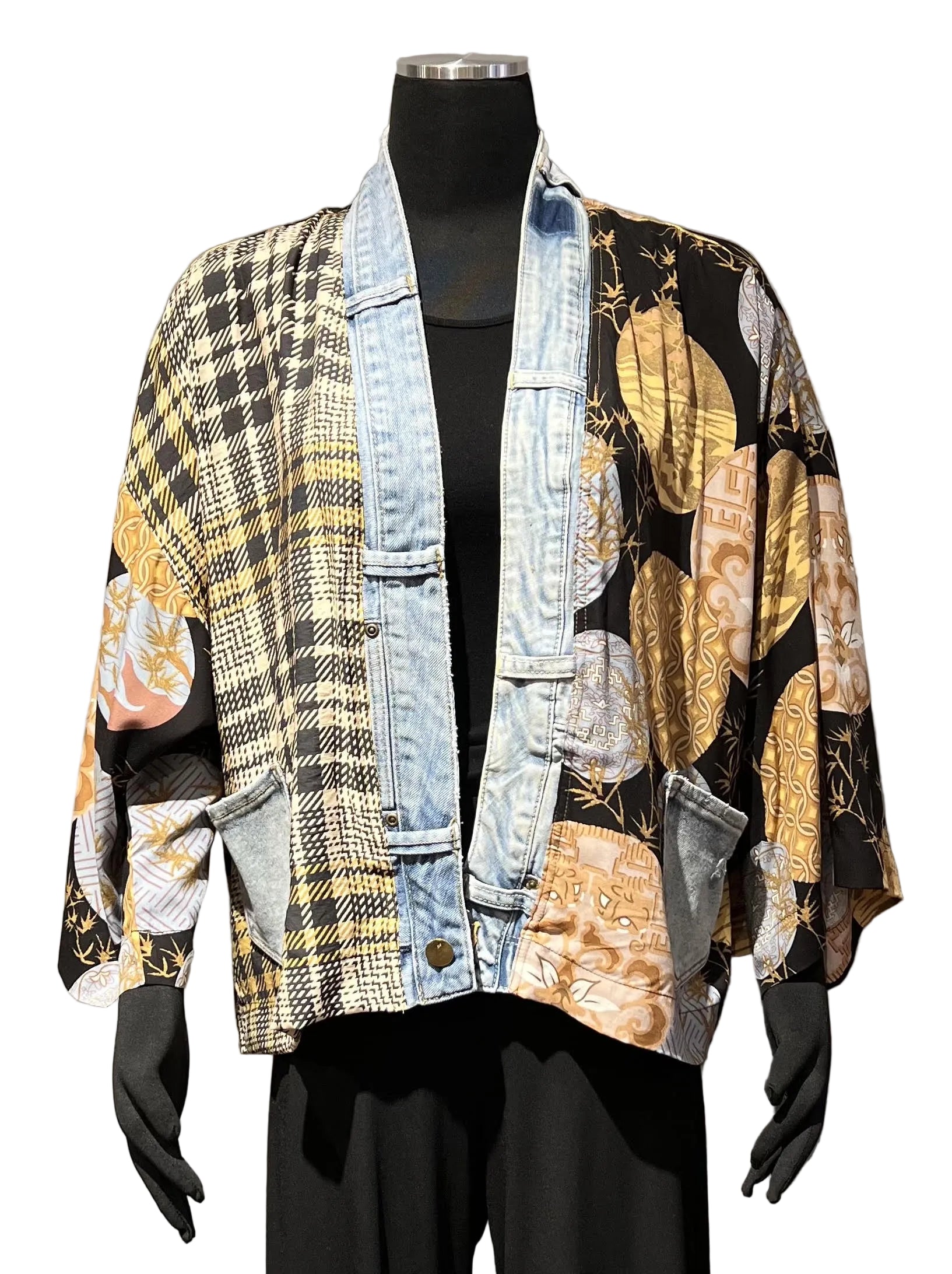Shannon Passero 5262PM Plaid Mix One Size Karol Cardigan