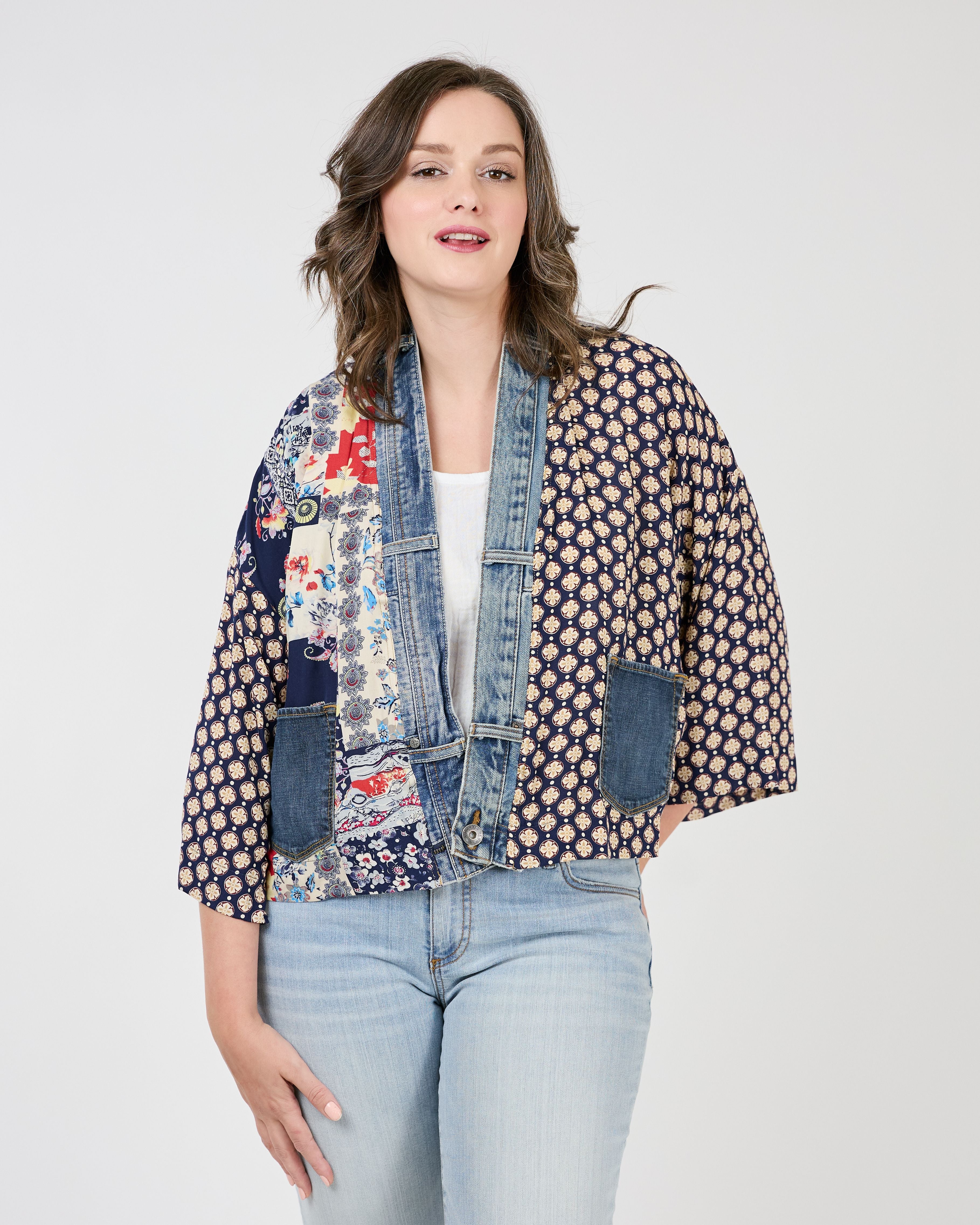 Shannon Passero 5262NV Navy Mix Karol Cardigan