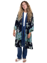 Shannon Passero 5409CP One Size Coastal Print Ying Long Cardigan
