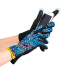 RainCaper G-M57 Tiffany Dragonfly One Size Womens Touch Screen Gloves