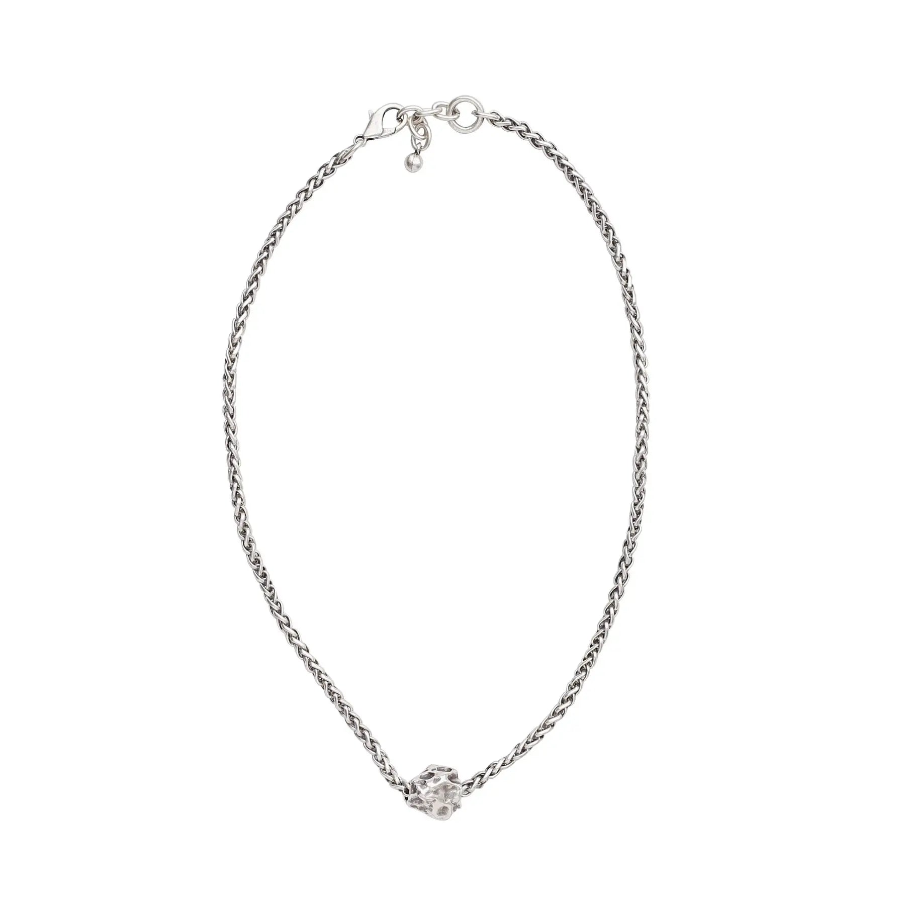 Chanour 3954 Handmade Silver Plated Pewter Necklace