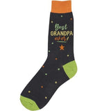 Foot Traffic 7175M Men's Best Grandpa Ever Socks