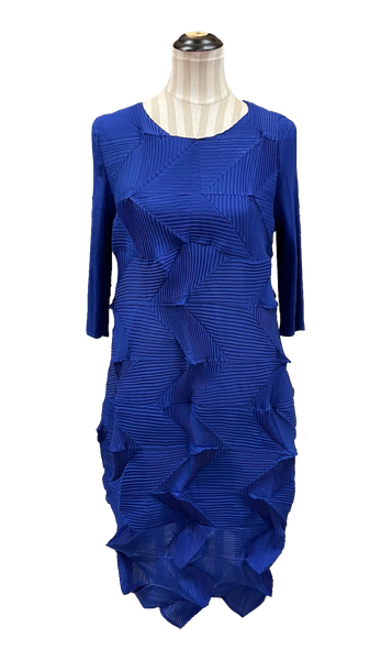 Vanité Couture 81850R ROYAL Origami One Size Dress