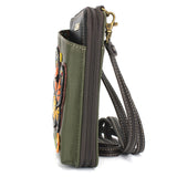 Chala 850MB7 MONARCH BUTTERFLY Wallet Crossbody Purse