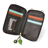 Chala 850PEC6 PEACOCK Wallet Crossbody Cell Phone Purse