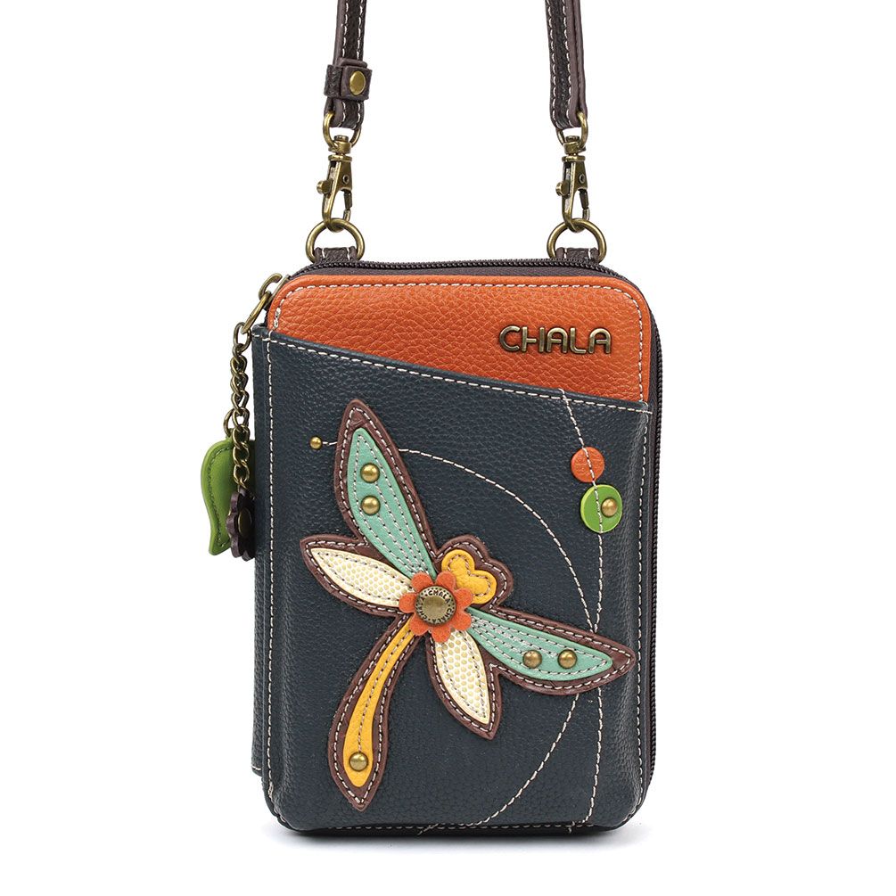 Chala 850DF1 DRAGONFLY Wallet Crossbody Purse