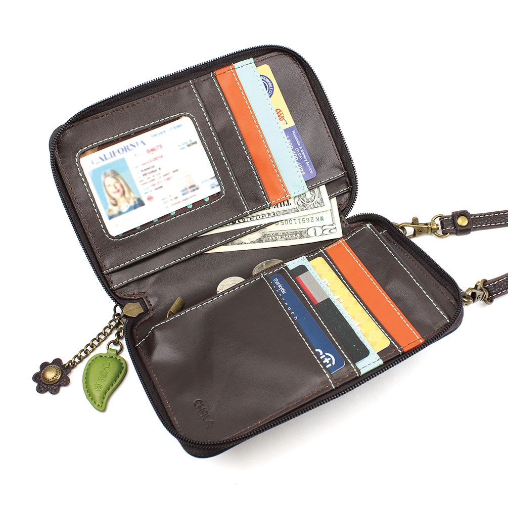 Chala 850DF1 DRAGONFLY Wallet Crossbody Purse