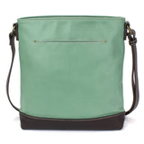 Chala 853LM4 LLAMA Teal Sweet Messenger Tote Bag