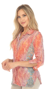 Carine BC15403 Horizon Lines Sabrina Shirt