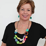 Sylca BP23N11 Multicolor Wood Moana Necklace