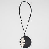Sylca Black He Loves Me Pendant Necklace