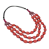 Sylca BP23N43CO Coral Nila Necklace