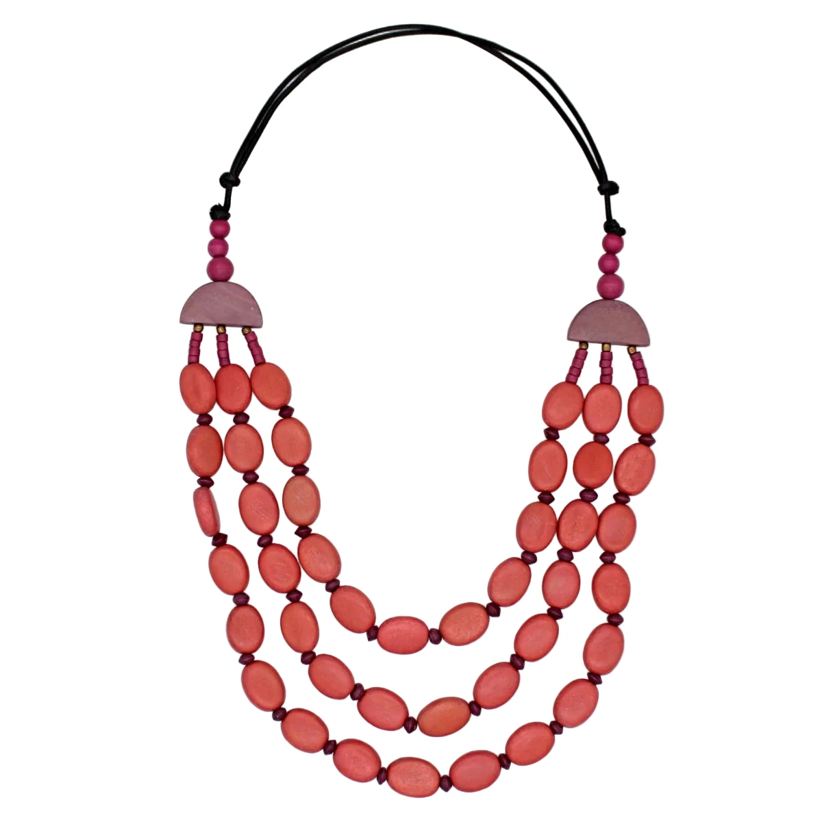 Sylca BP23N43CO Coral Nila Necklace